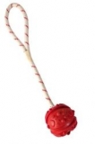 Trixie Naturgummiball am Band - schwimmend
