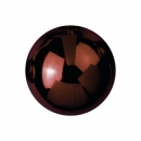 Dekokugel 3,5cm, braun, glnzend (48Stk)